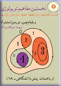 جلد کتاب نخستین مفاهیم توپولوژی (هندسه نگاشتها، پاره خطها، دایره ها و قرصها) (ریاضیات پیش دانشگاهی- 18)