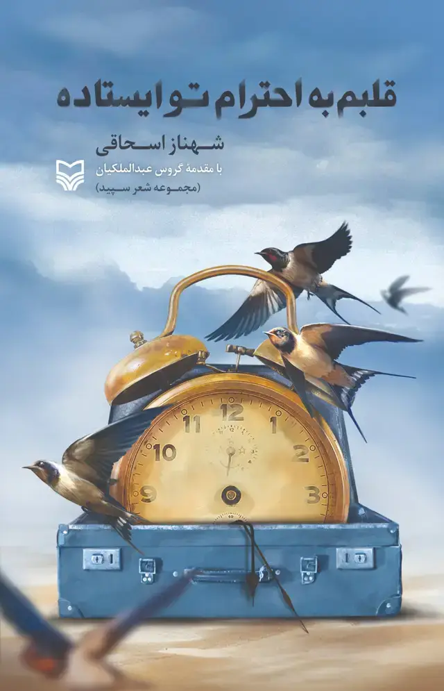 جلد کتاب قلبم به احترام تو ایستاده