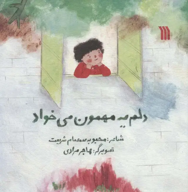 جلد کتاب دلم یه مهمون می خواد