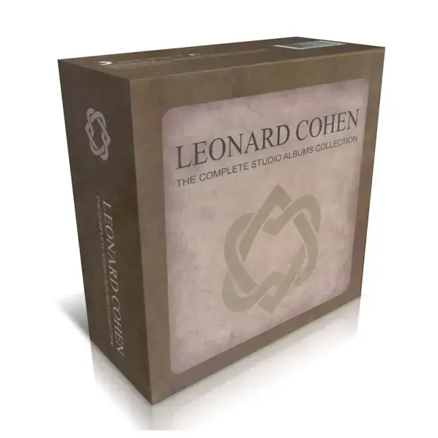 جلد کتاب THE COMPLETE STUDIO ALBUMS COLLETION – LEONARD COHEN