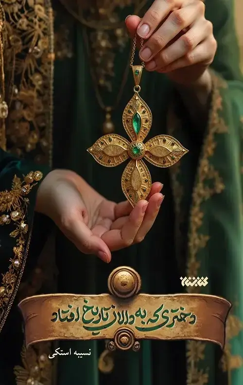 جلد کتاب دختری که به دالان تاریخ افتاد