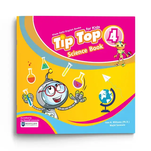 جلد کتاب Tip Top Science Book 4