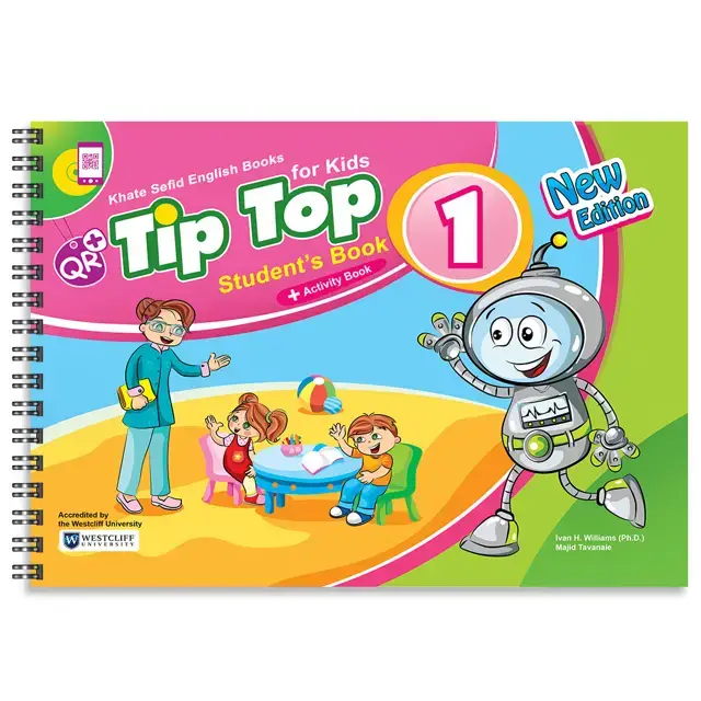 جلد کتاب Tip Top 1 Student’s & Activity Book