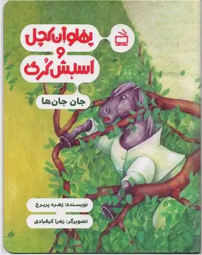 جلد کتاب پهلوان کچل و اسبش کُری: جان جان ها