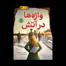 جلد کتاب واژه‌ها در آتش