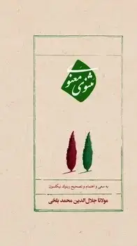 جلد کتاب مثنوی معنوی - امیرکبیر