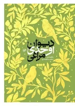 جلد کتاب دیوان اوحدی مراغی