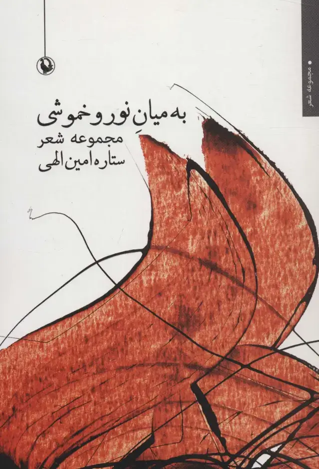جلد کتاب به میان نور و خموشی (مجموعه شعر)