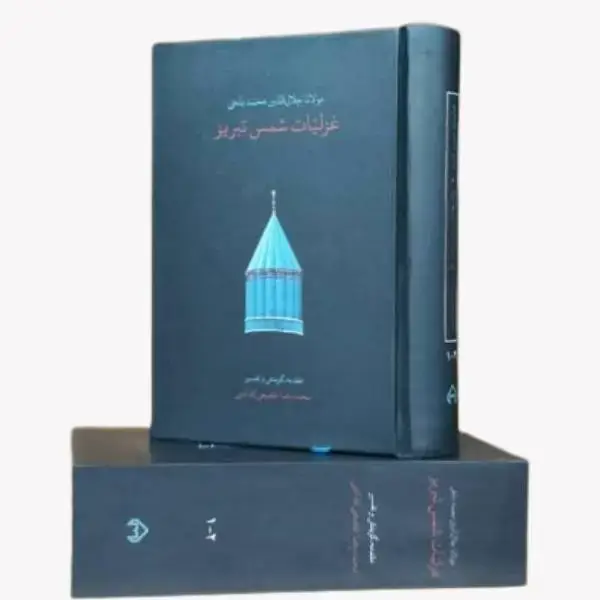 جلد کتاب غزلیات شمس تبریز (جیبی)