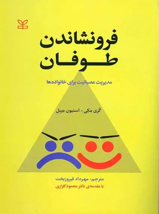 جلد کتاب فرونشاندن طوفان مدیریت عصبانیت برای خانواده ها
