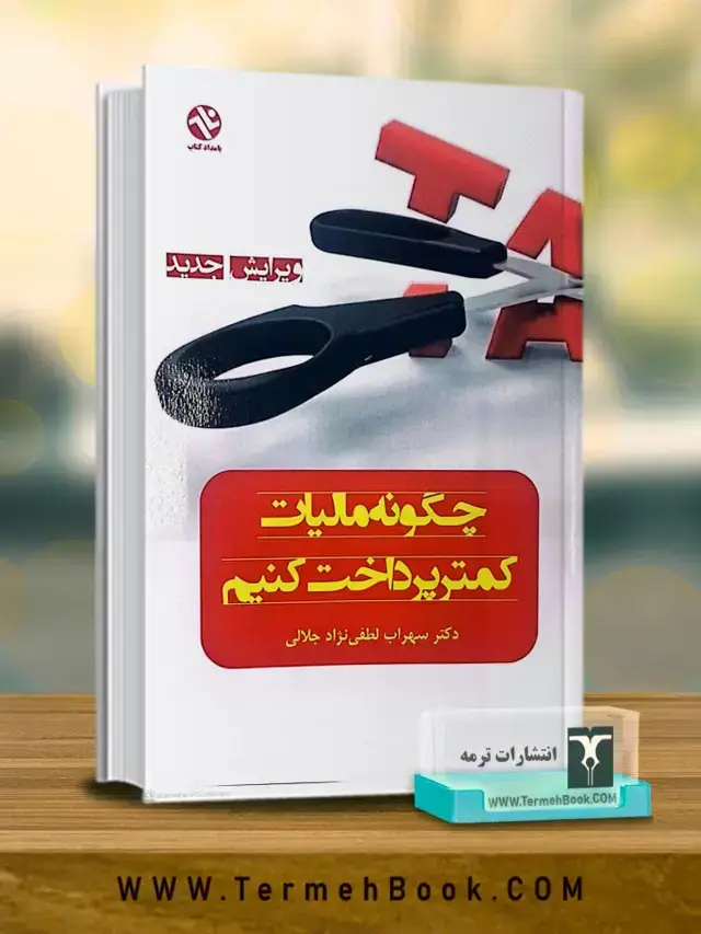 جلد کتاب چگونه مالیات کمتر پرداخت کنیم