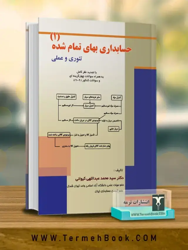 جلد کتاب حسابداری بهای تمام شده (1)