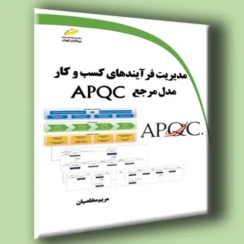 جلد کتاب کتاب مدیریت فرآیندهای کسب و کار مدل مرجع APQC