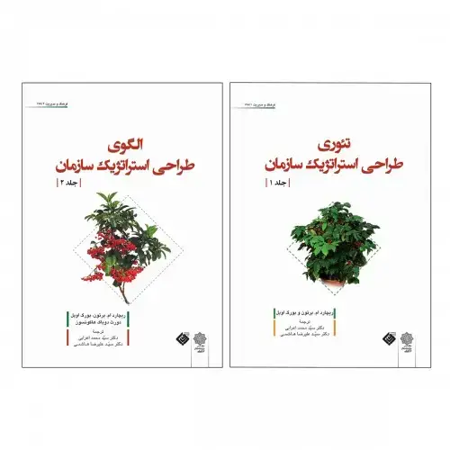 جلد کتاب تئوری و الگوی طراحی استراتژیک سازمان (دوره دو جلدی)
