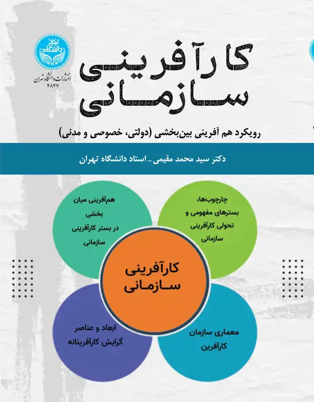 جلد کتاب کارآفرینی سازمانی: رویکرد همآفرینی بین بخشی (دولتی، خصوصی و مدنی)