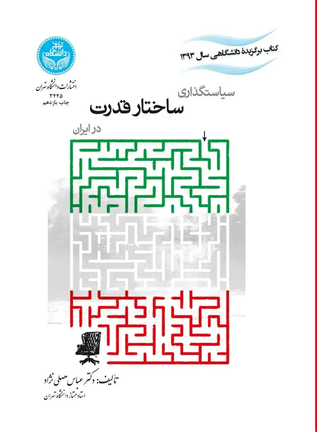 جلد کتاب سیاستگذاری ساختار قدرت در ایران