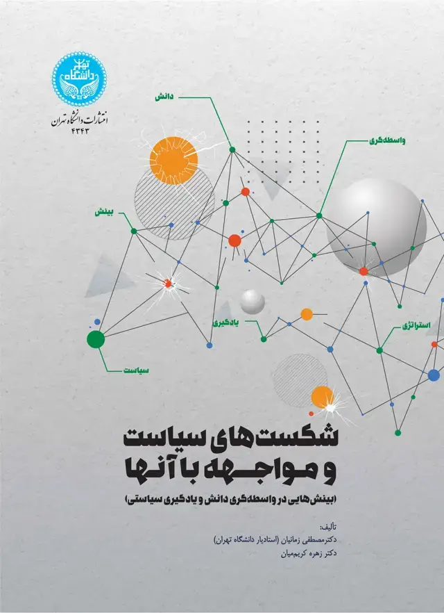 جلد کتاب شکستهای سیاست و مواجهه با آنها (بینشهایی در واسطهگری دانش و یادگیری سیاستی)