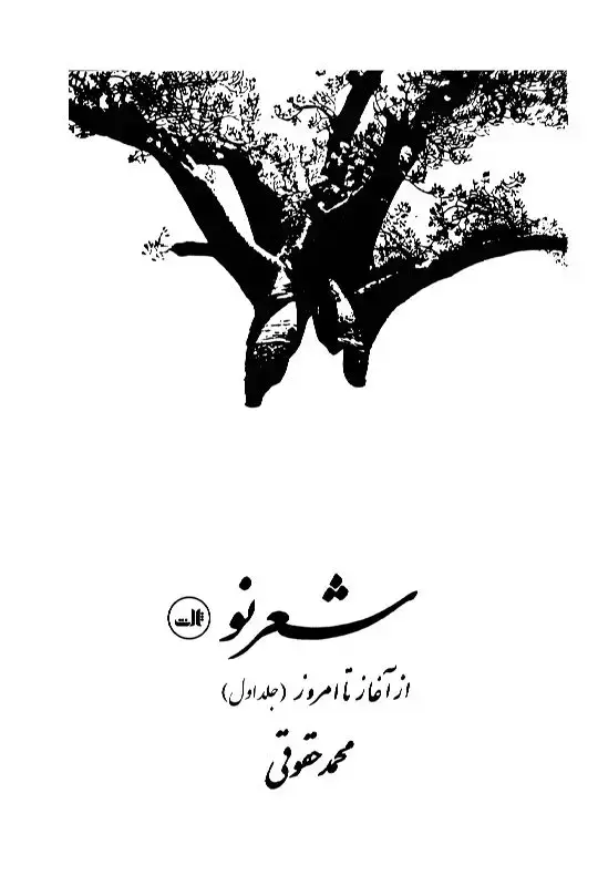 جلد کتاب شعر نو از آغازتا امروز