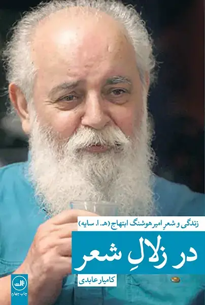 جلد کتاب در زلال شعر - زندگی و شعر امیرهوشنگ ابتهاج