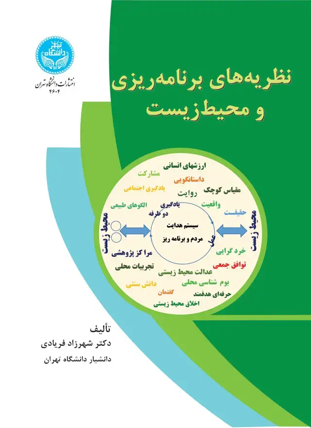 جلد کتاب نظریه‌های برنامه‌ریزی و محیط زیست