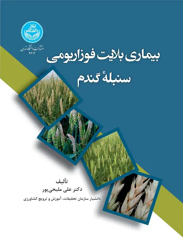 جلد کتاب بیماری بلایت فوزاریومی سنبله گندم