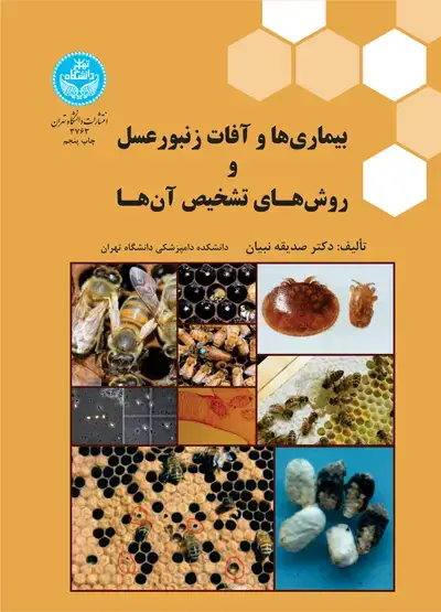 جلد کتاب بیماریها و آفات زنبورعسل و روشهای تشخیص آنها