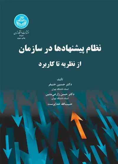 جلد کتاب نظام پیشنهادها در سازمان