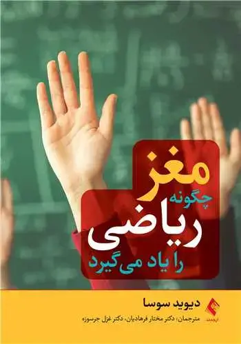 جلد کتاب مغز چگونه ریاضی را یاد میگیرد.