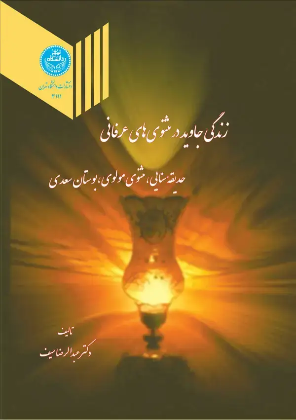 جلد کتاب زندگی جاوید در مثنوی های عرفانی