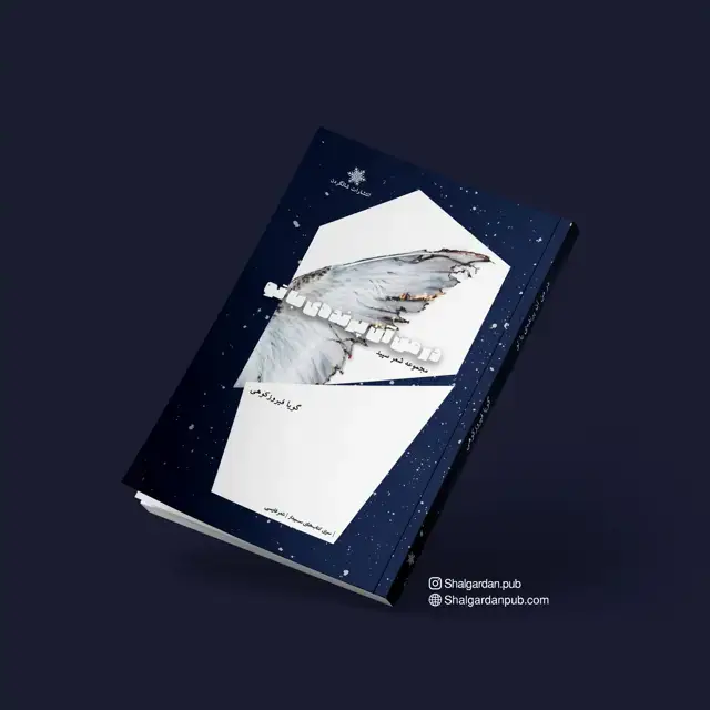 جلد کتاب مجموعه شعر در من ان پرنده ی با تو اثر گویا فیروزکوهی
