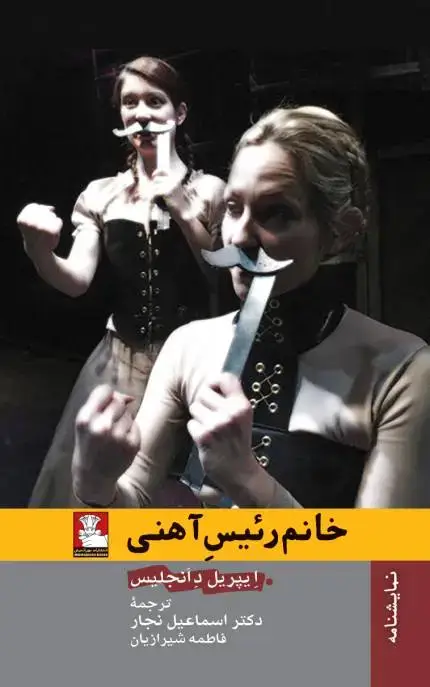 جلد کتاب خانم رئیس اهنی