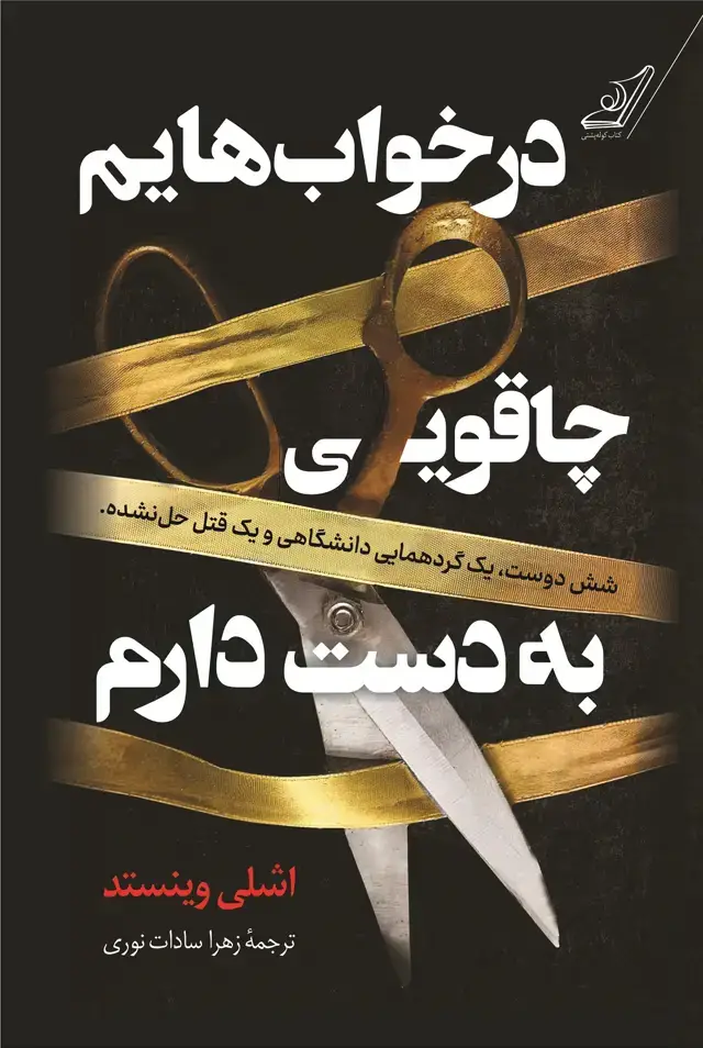 جلد کتاب در خواب هایم چاقویی به دست دارم