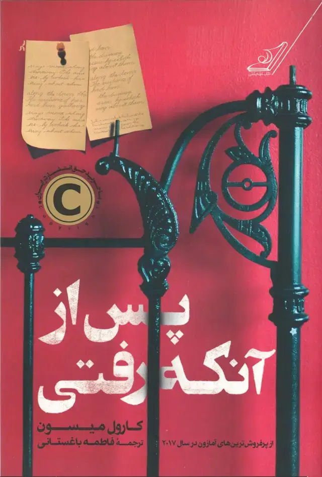 جلد کتاب پس از انکه رفتی