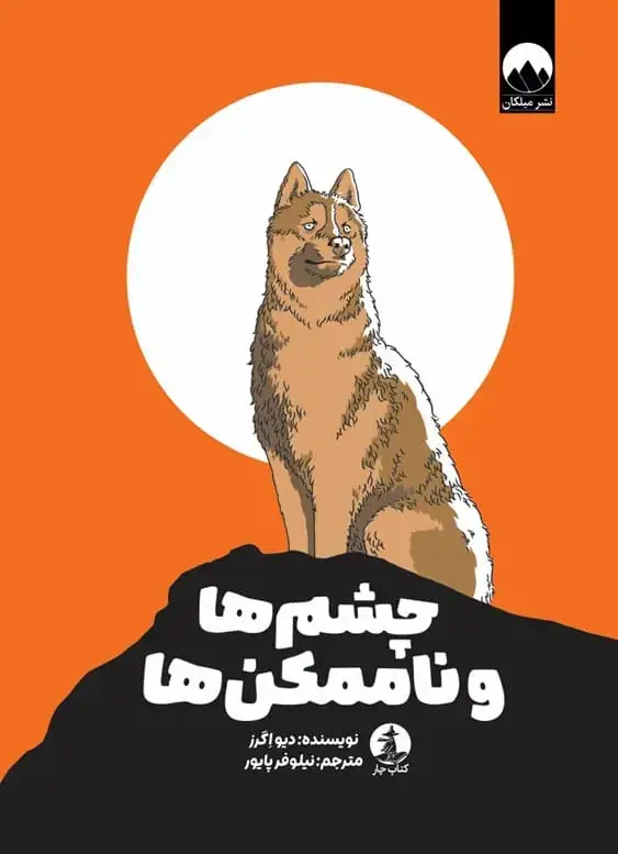 جلد کتاب چشم ها و نا ممکن ها