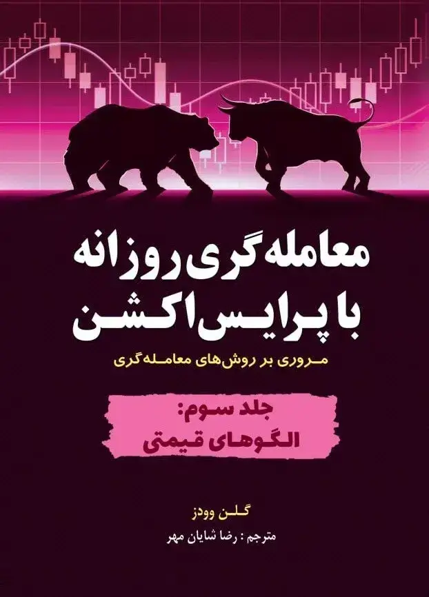 جلد کتاب کتاب معامله گری روزانه با پرایس اکشن جلد 3