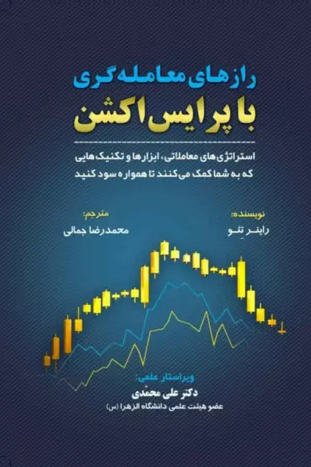جلد کتاب کتاب رازهای معامله گری با پرایس اکشن