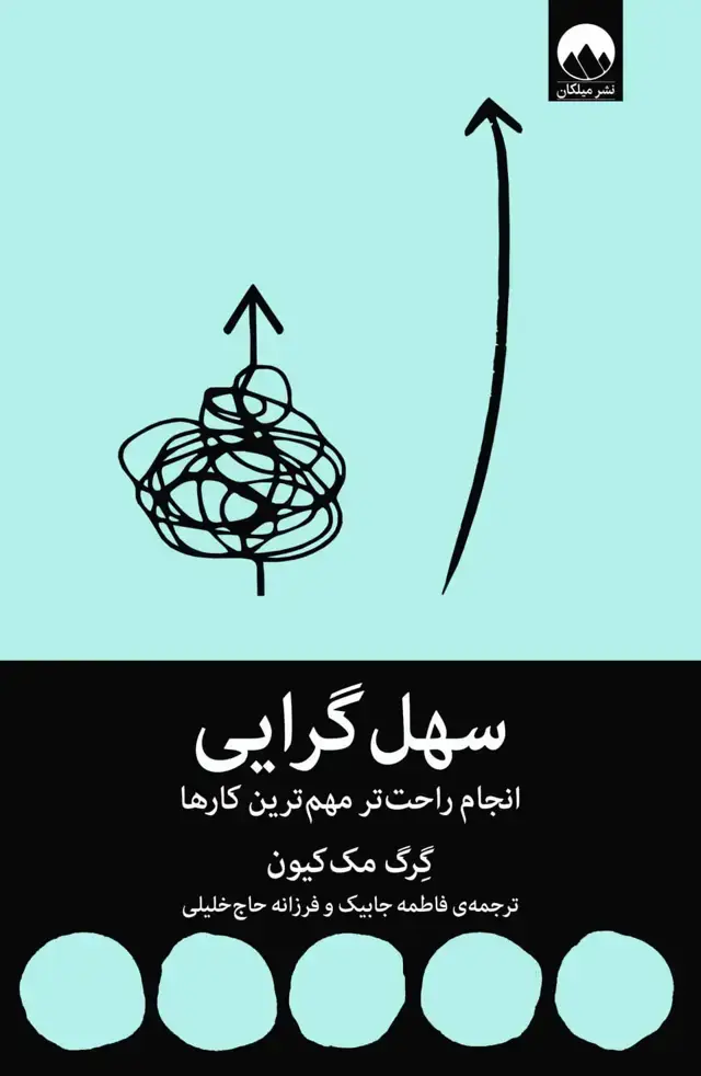 جلد کتاب سهل گرایی: انجام راحت تر مهم ترین کارها