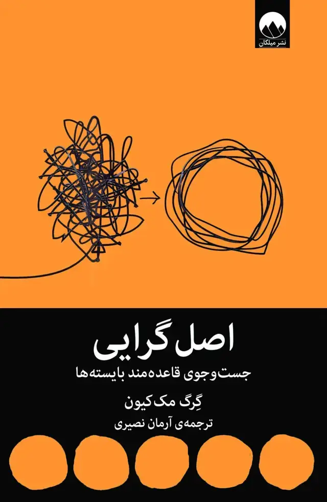 جلد کتاب اصل گرایی: جست وجوی قاعده مند بایسته ها