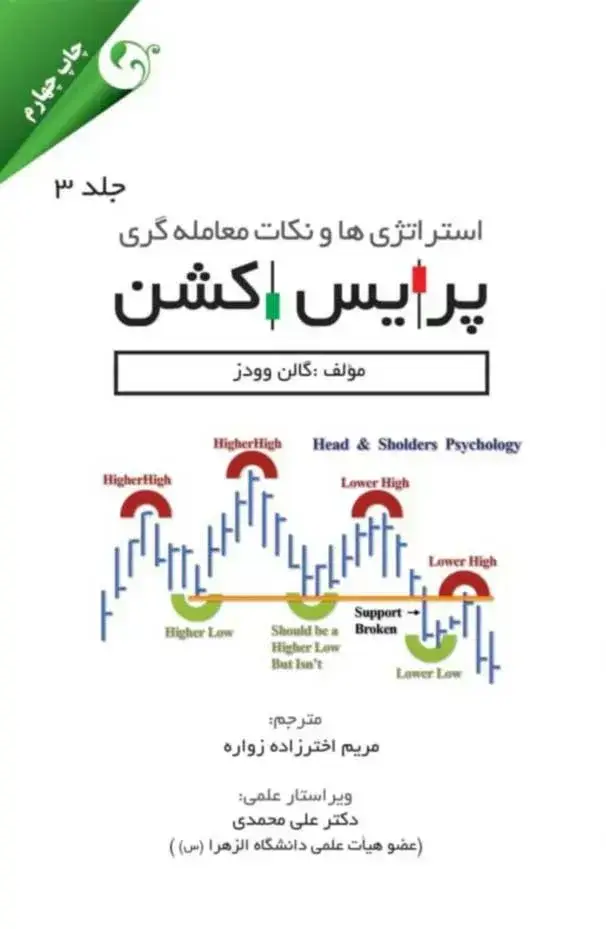 جلد کتاب کتاب استراتژی ها و نکات معامله گری پرایس اکشن جلد 3