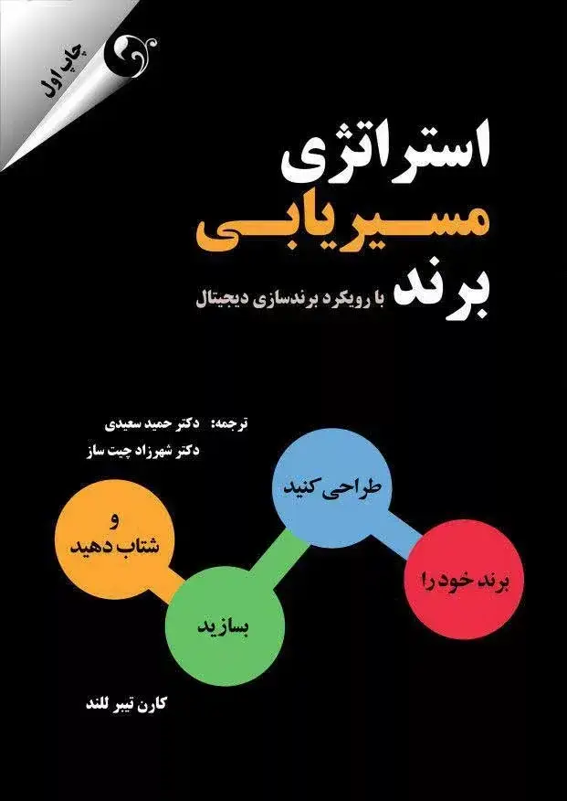 جلد کتاب کتاب استراتژی مسیریابی برند