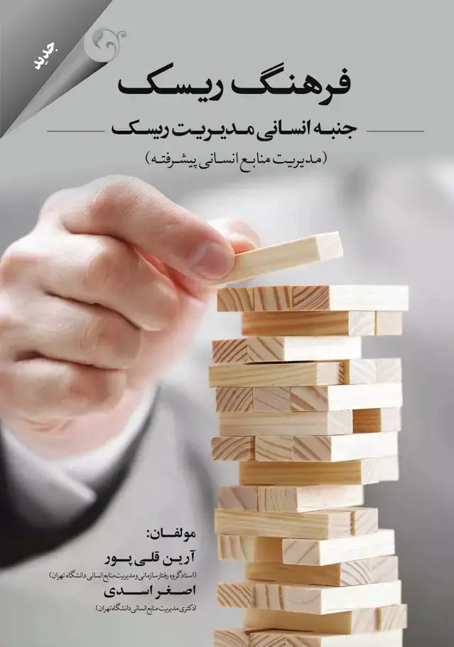 جلد کتاب کتاب فرهنگ ریسک اثر ارین قلی پور 1404