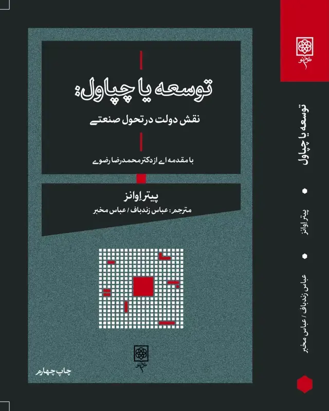 جلد کتاب توسعه یا چپاول