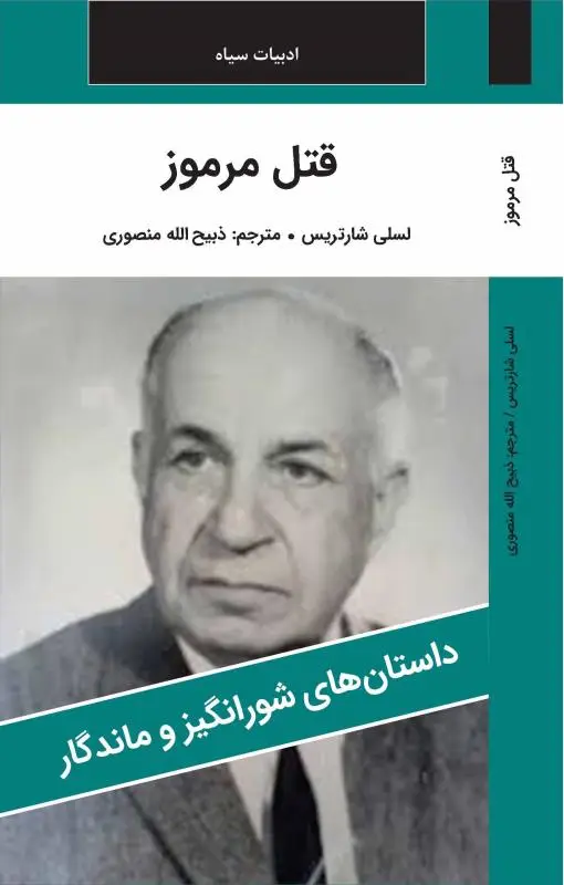 جلد کتاب قتل مرموز