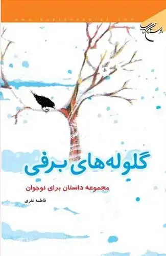 جلد کتاب گلوله های برفی(مجموعه داستان برای نوجوان)