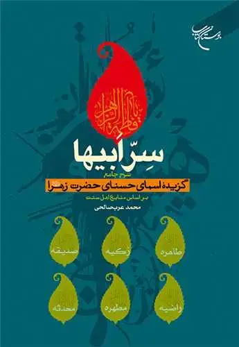 جلد کتاب سر ابیها (شرح جامع گزیده اسمای حسنای حضرت زهرا(س) بر اساس منابع اهل سنت)