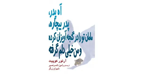 جلد کتاب آه پدر، پدر بیچاره، مامان تو را در گنجه آویزان کرده و من خیلی دلم گرفته