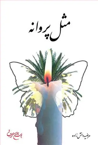 جلد کتاب مثل پروانه