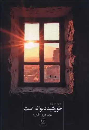 جلد کتاب خورشید دیوانه است