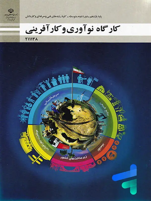 جلد کتاب کتاب درسی کارگاه نواوری و کار افرینی یازدهم