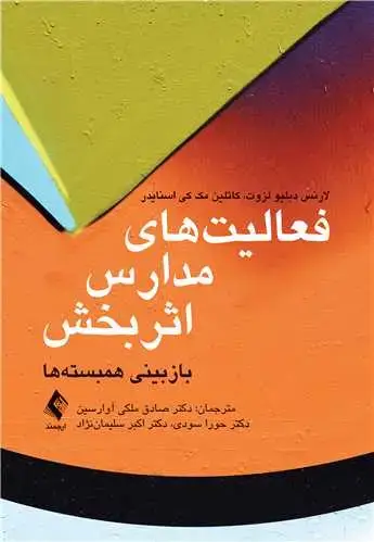 جلد کتاب فعالیتهای مدارس اثربخش بازبینی همبستهها